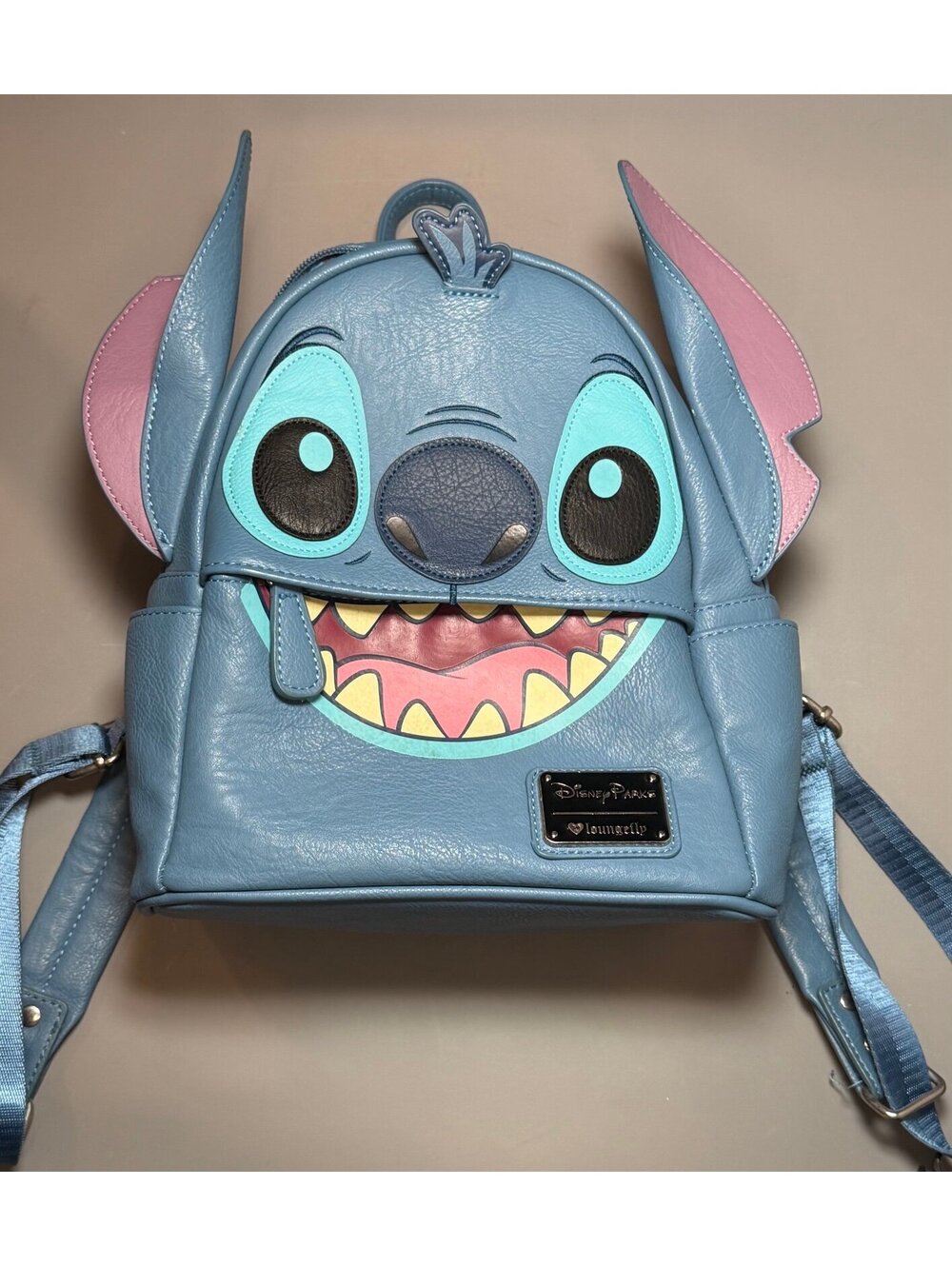 Disney Parks x Loungefly Stitch 3D Face Mini Backpack